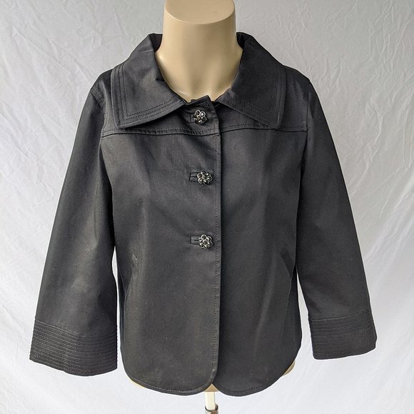 Sigrid Olsen 3/4 Sleeve Jacket - Picture 1 of 6